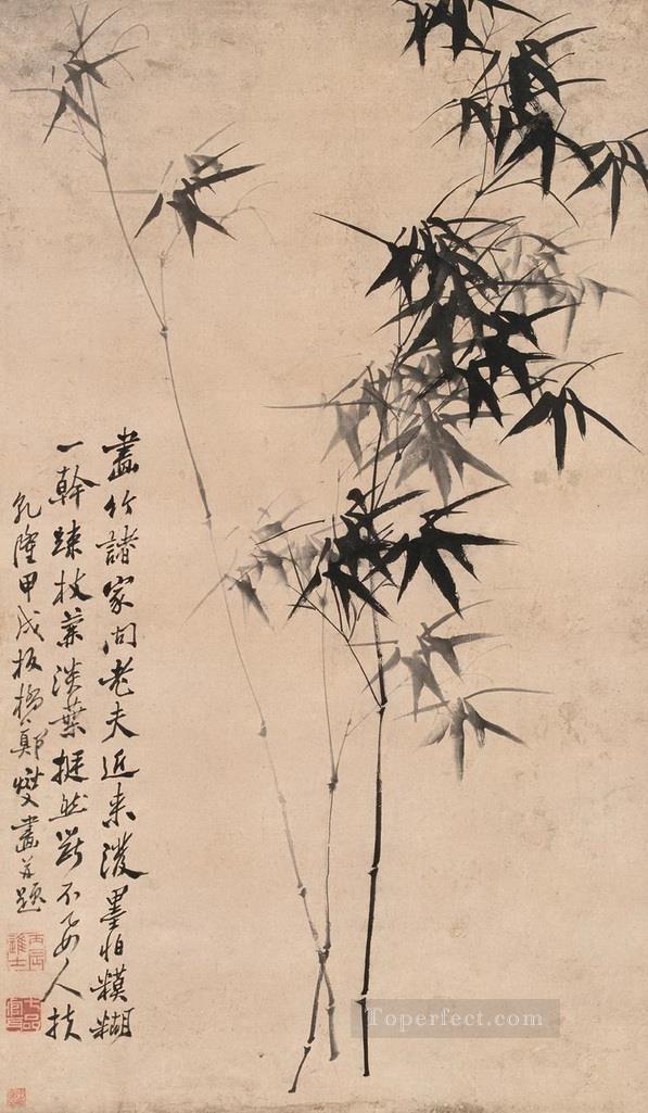 Zhen banqiao Chinse bamboo 2 Oil Paintings